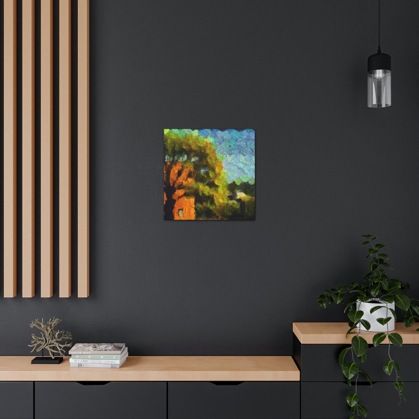 Oak Tree Splendor. - Canvas