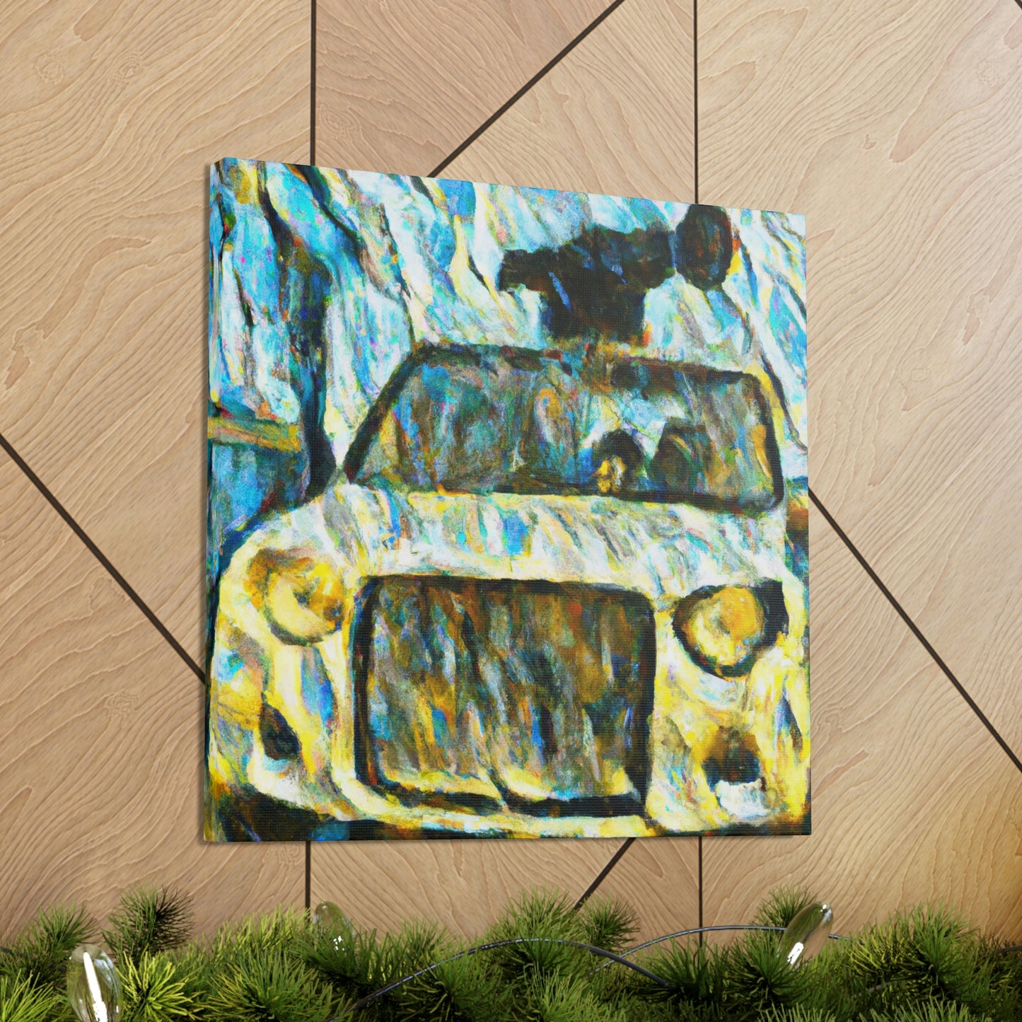 Automobile Futurism - Canvas