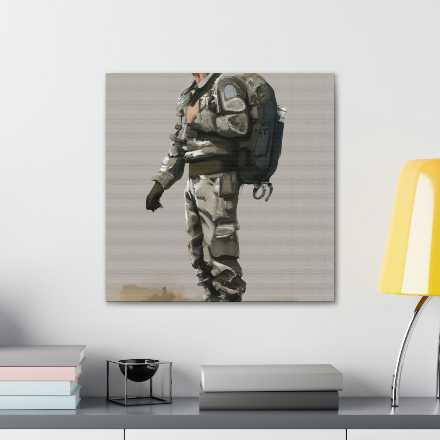 Combat Medic's Courage - Canvas