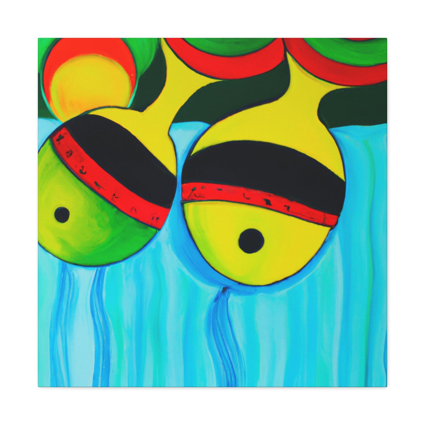 "Maracas in Motion" - Canvas