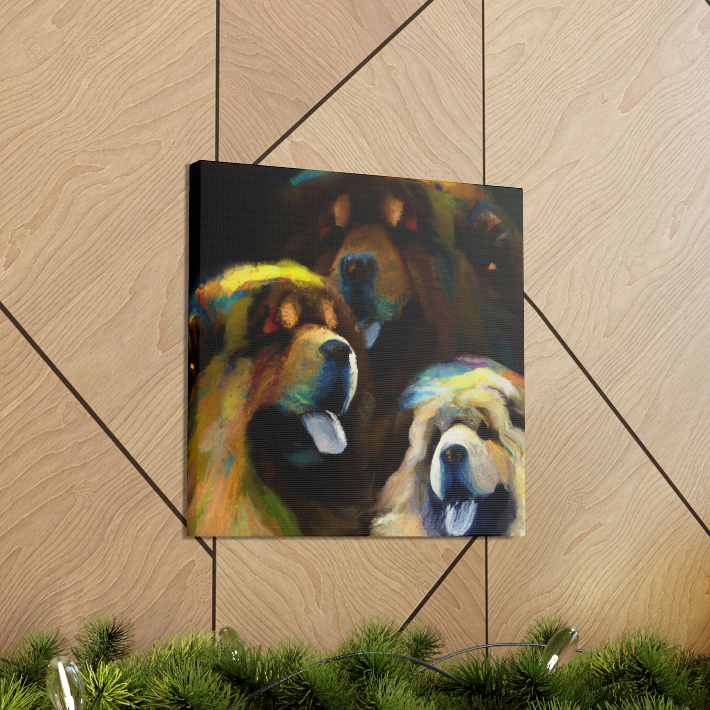 Tibetan Mastiff Canvas - Canvas