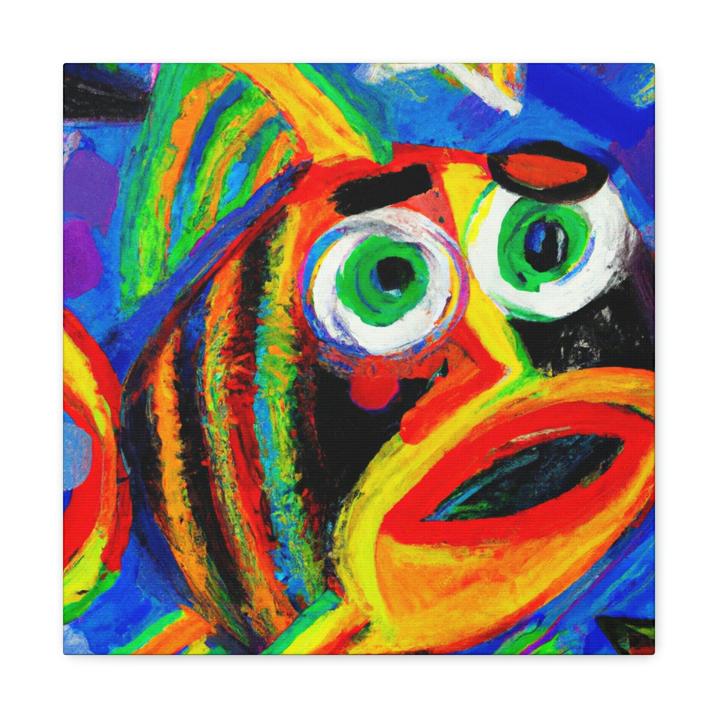 Rainbow Fish Harmony - Canvas