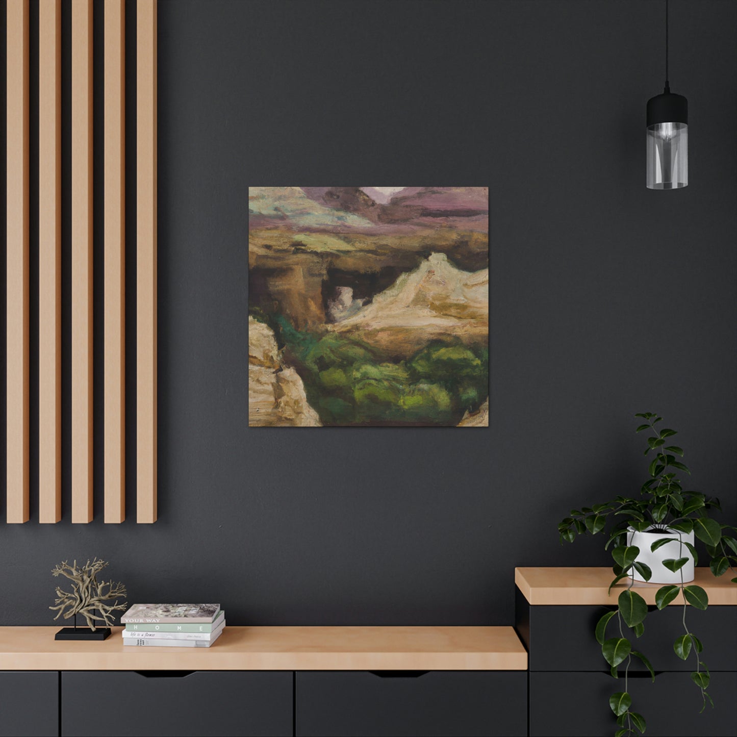 "Canyons of Emotion" - Canvas