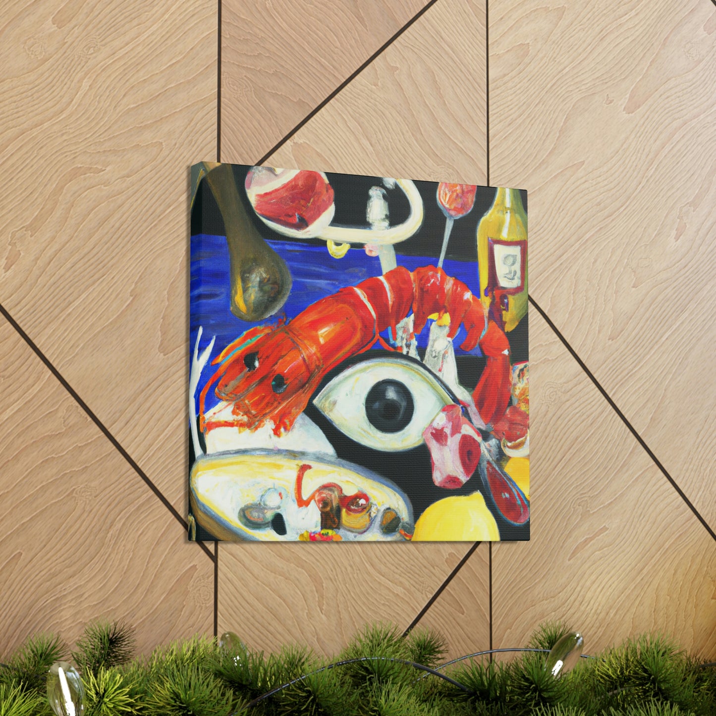 Seafood Dreamscape. - Canvas