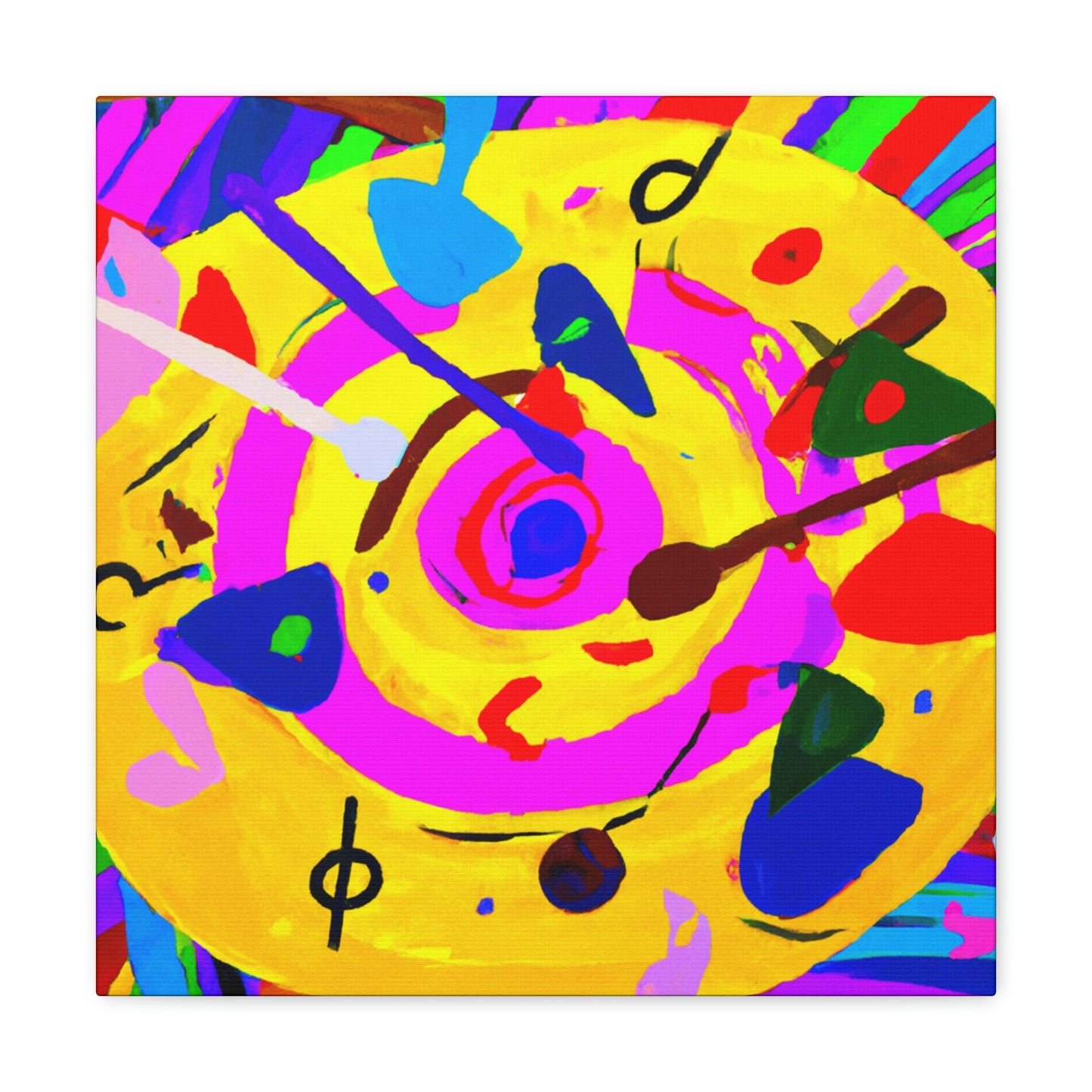 "Cymbal Salute to Freedom" - Canvas