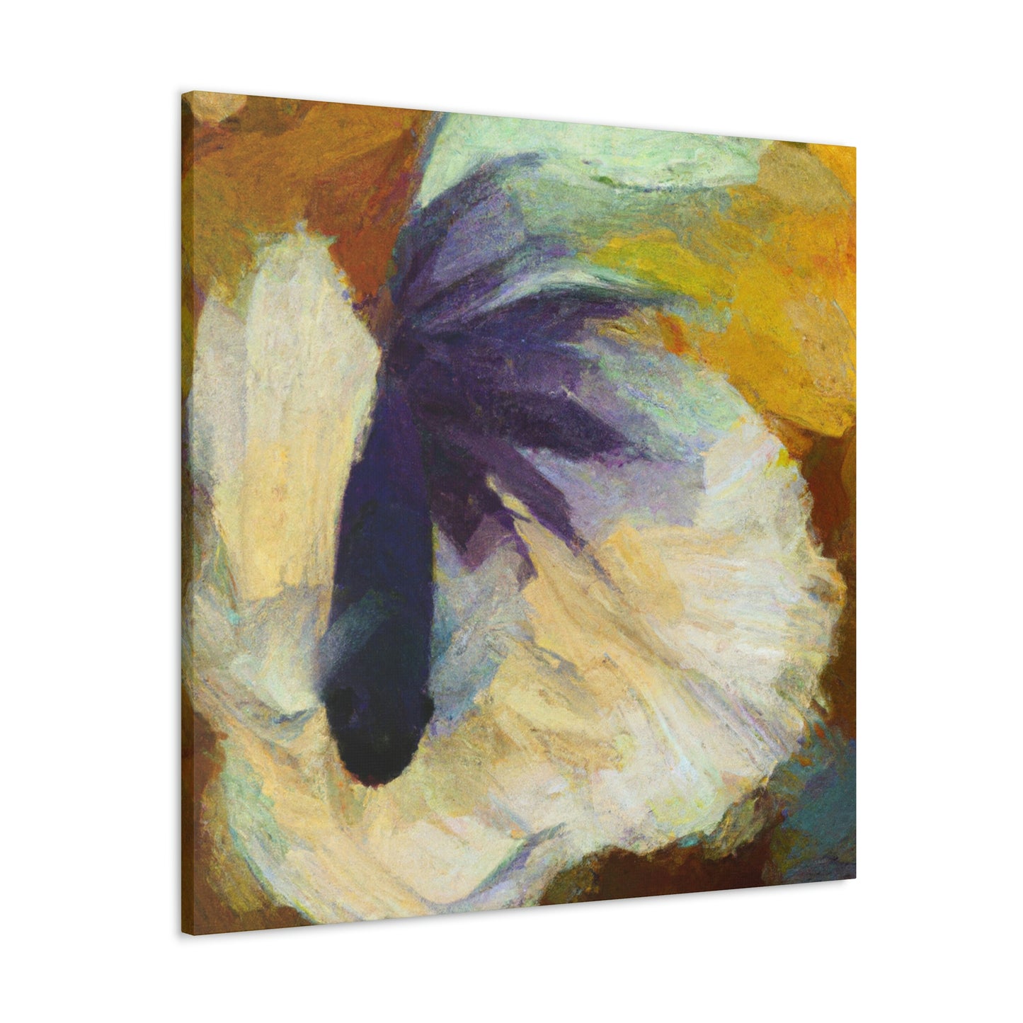 Betta Fish Abstract. - Canvas