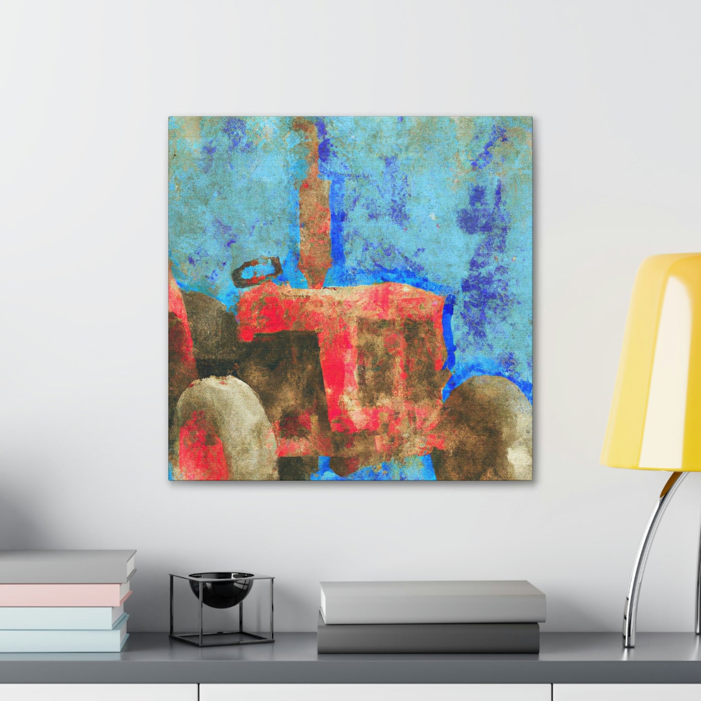 "Tractor in Simplicity" - Canvas