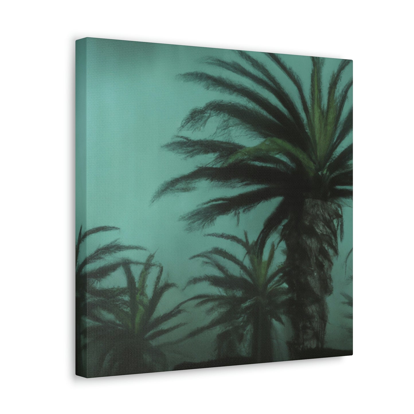 "Abstracted Palm Reflection" - Canvas