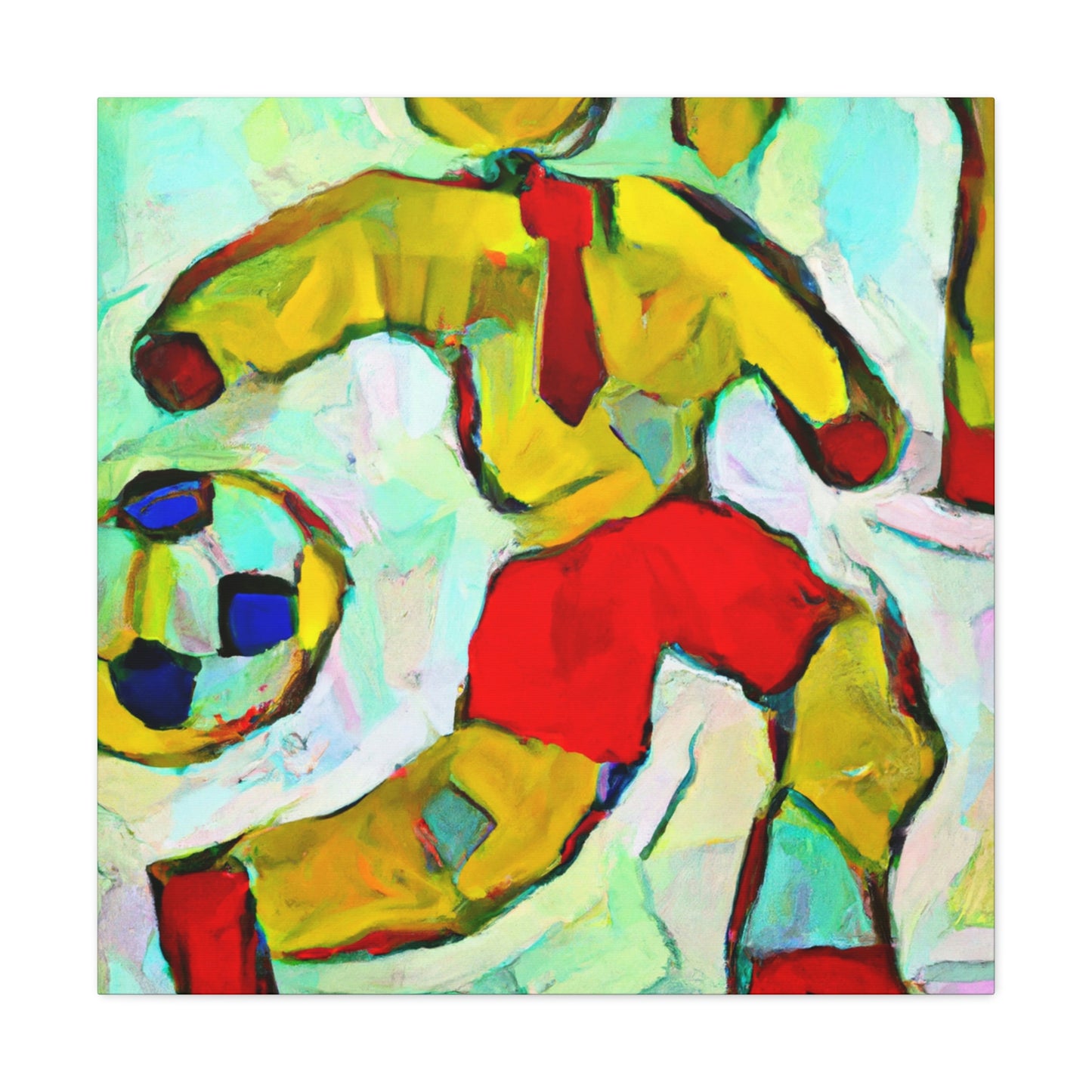 Soccer in Motion Vibe - Canvas