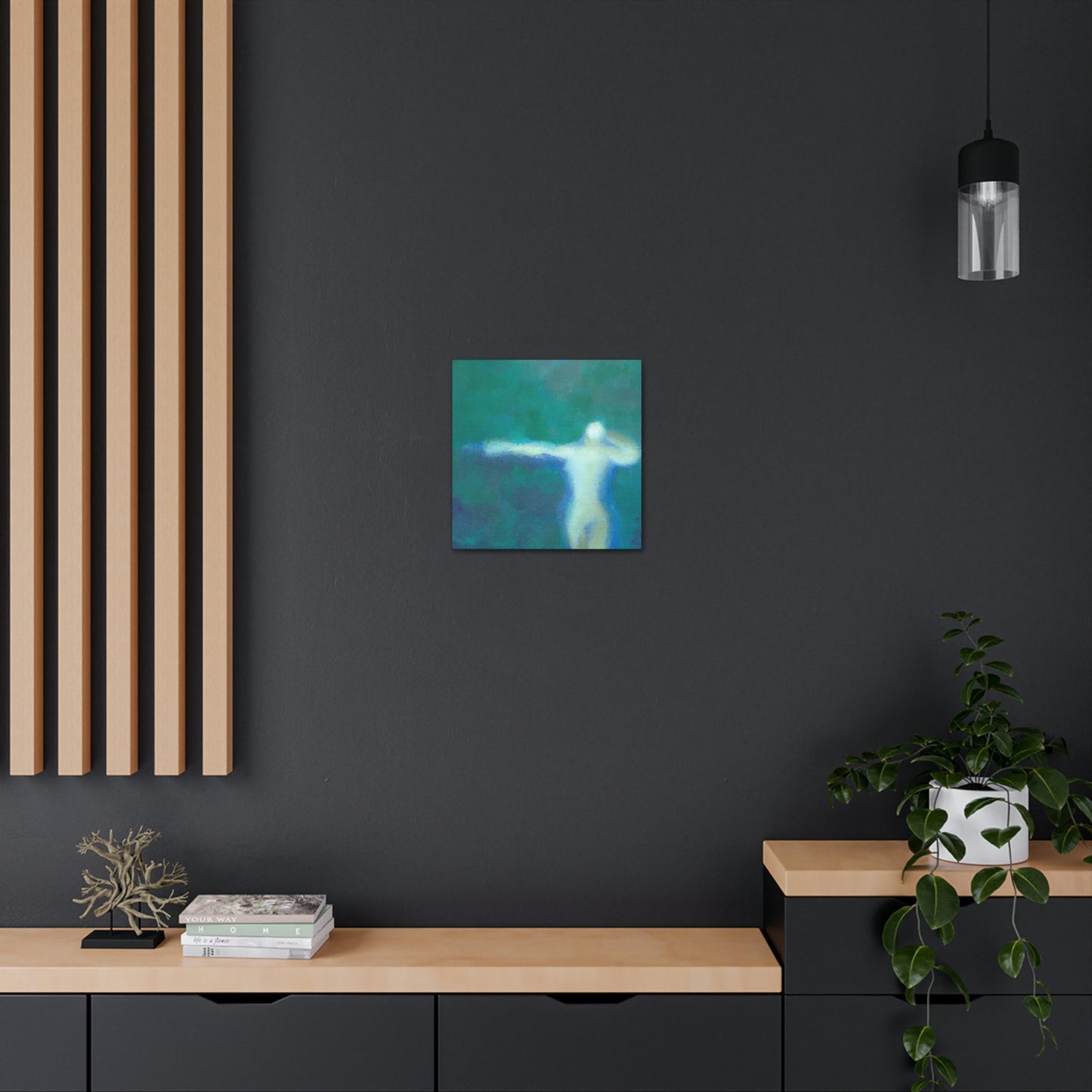 Swimming in Simplicity - Canvas