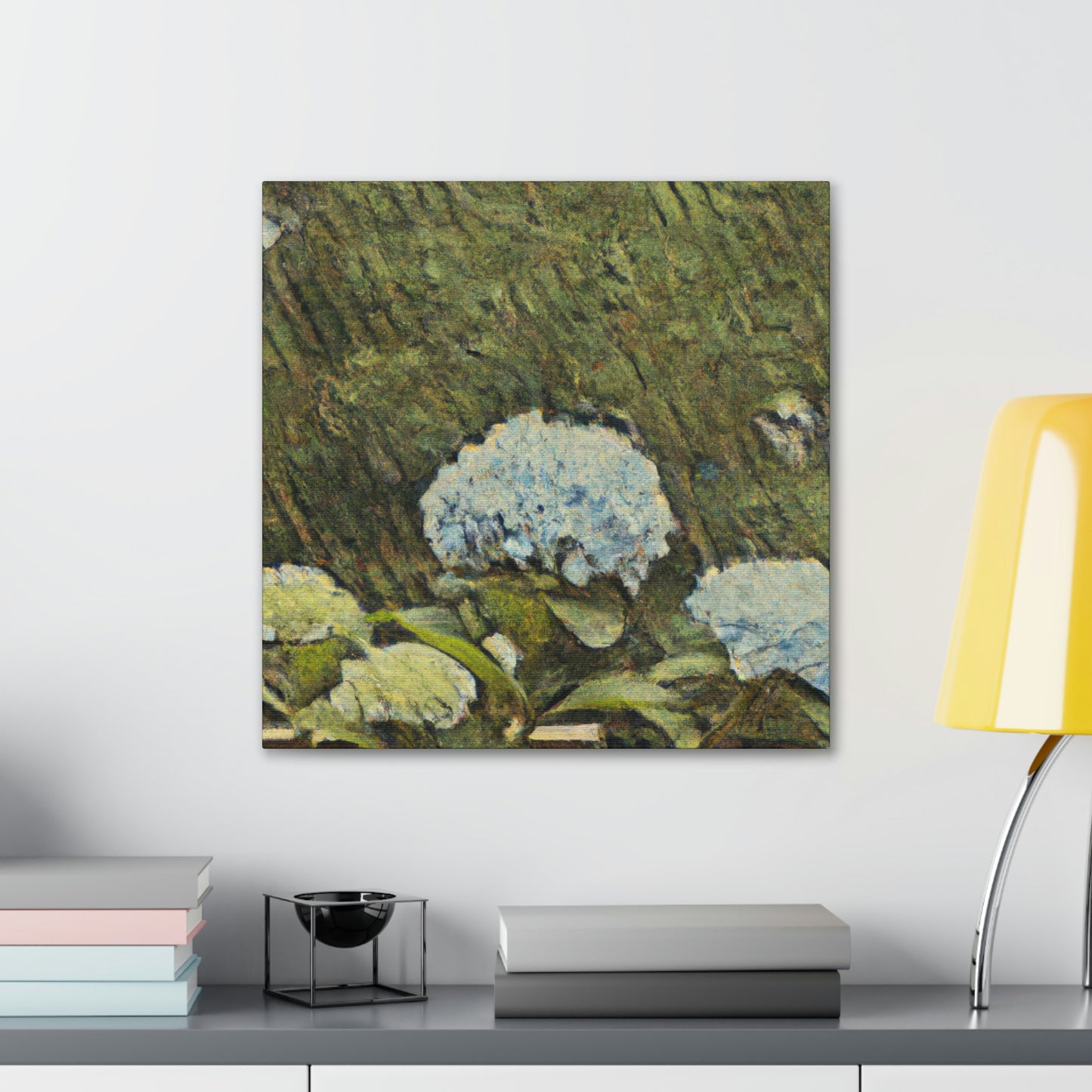 "Hydrangeas in Bloom" - Canvas