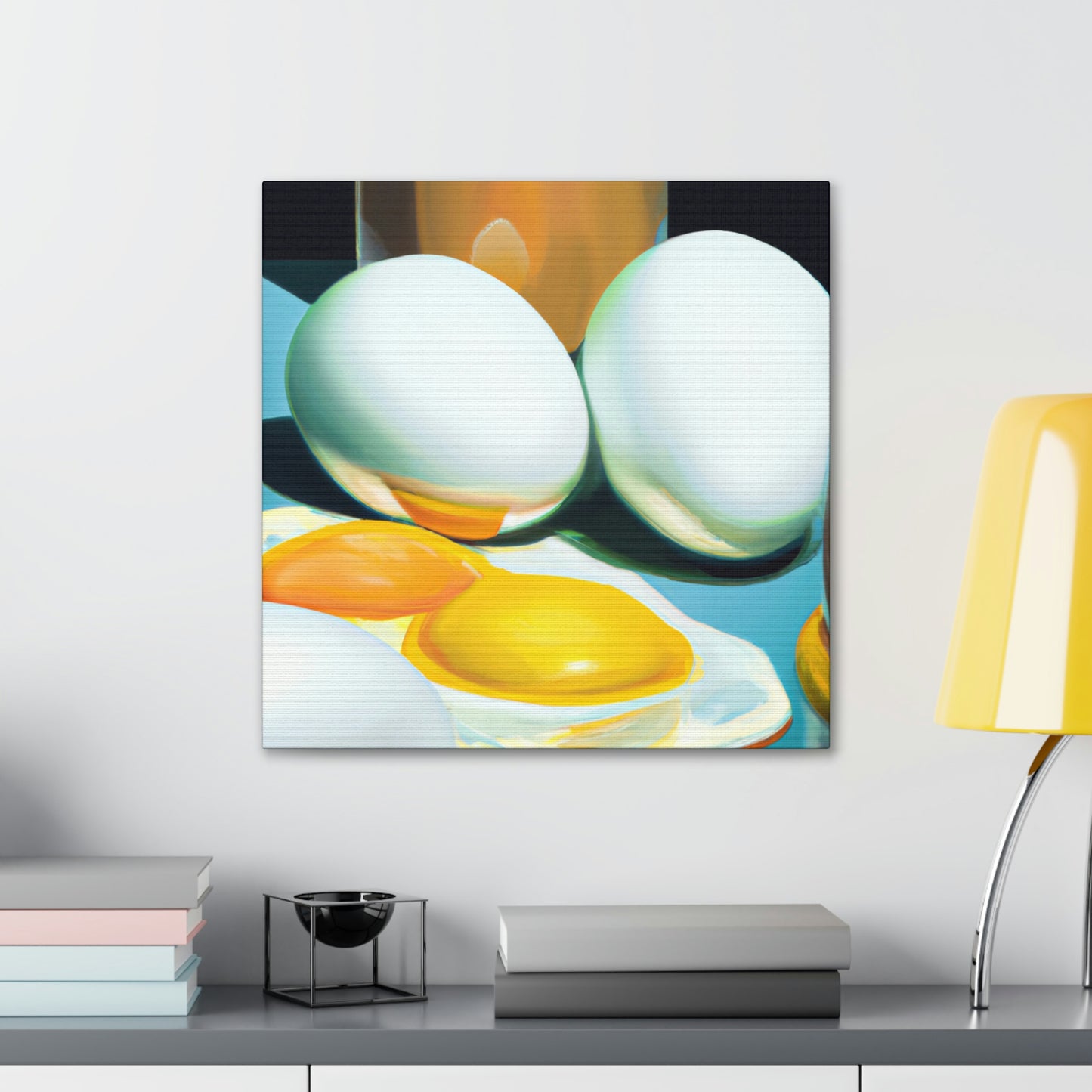 Eggs in Splendor. - Canvas