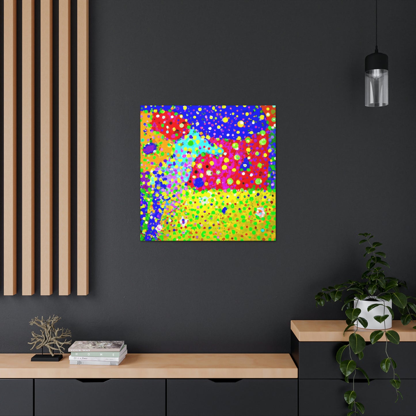 Fauvism in Pointillism - Canvas