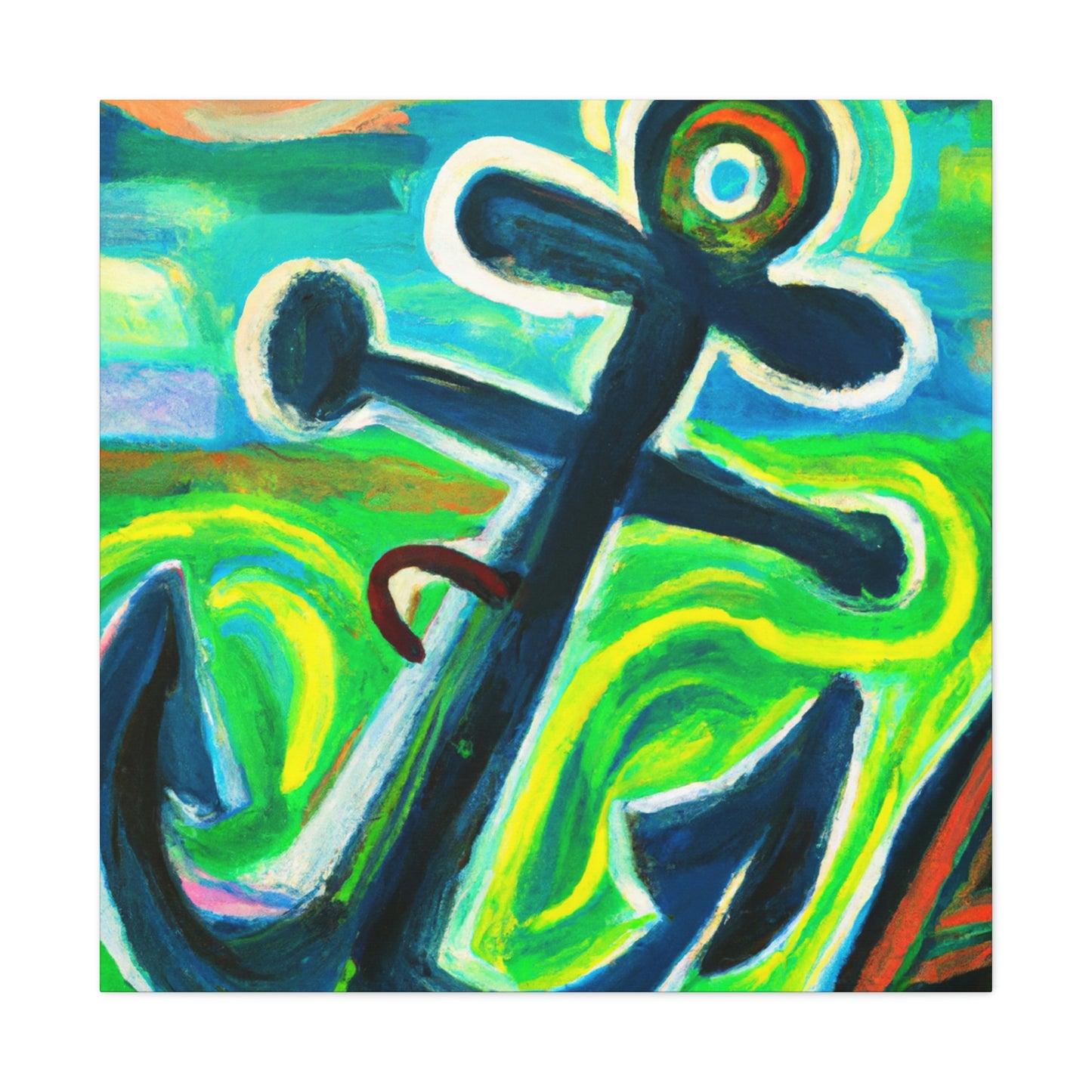 Anchor of Strength. - Canvas