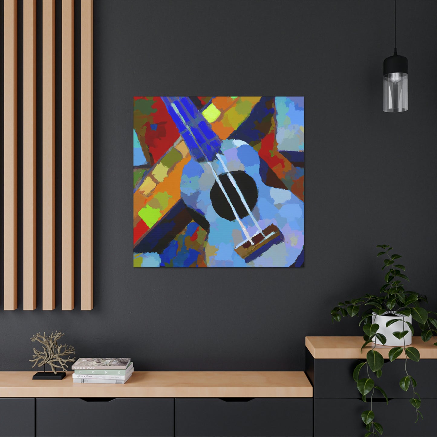 Ukelele in Harmony - Canvas