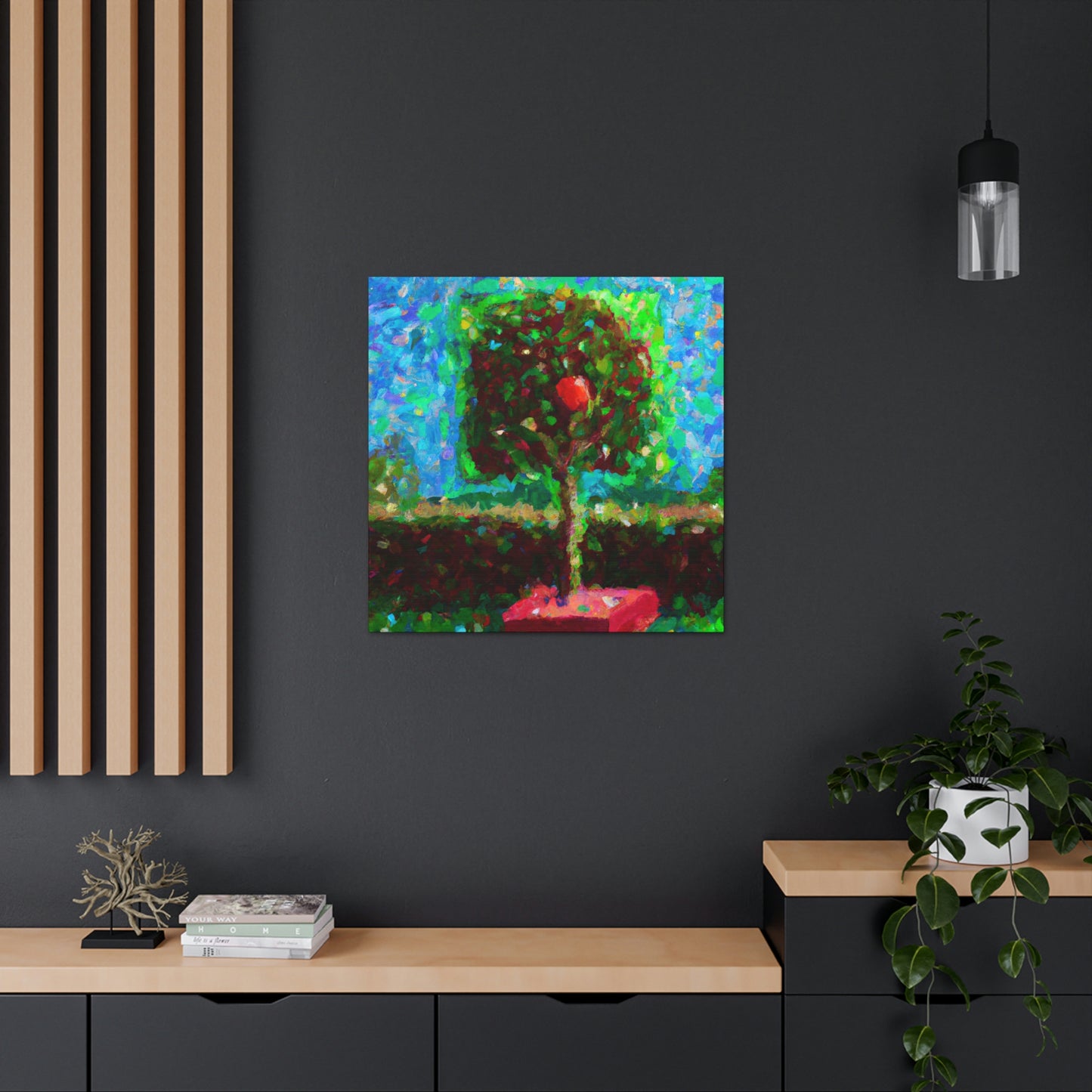 "Apple Tree Harvest Joy" - Canvas