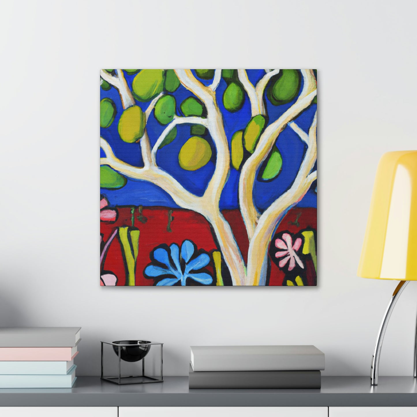 Dogwood in Bloom. - Canvas