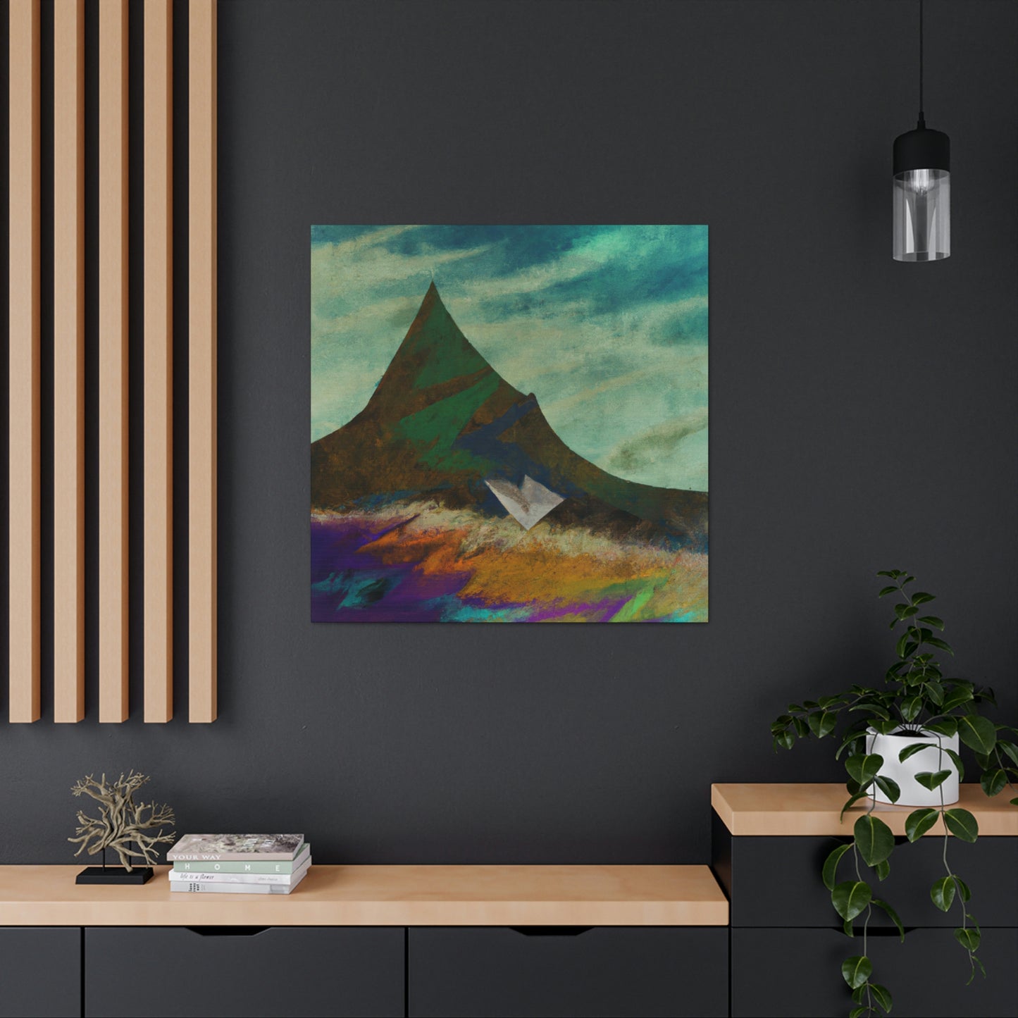 Mountain Majesty Illusion - Canvas