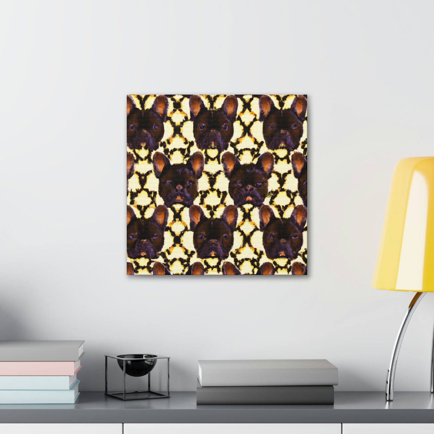 "French Bulldog Minimalism" - Canvas