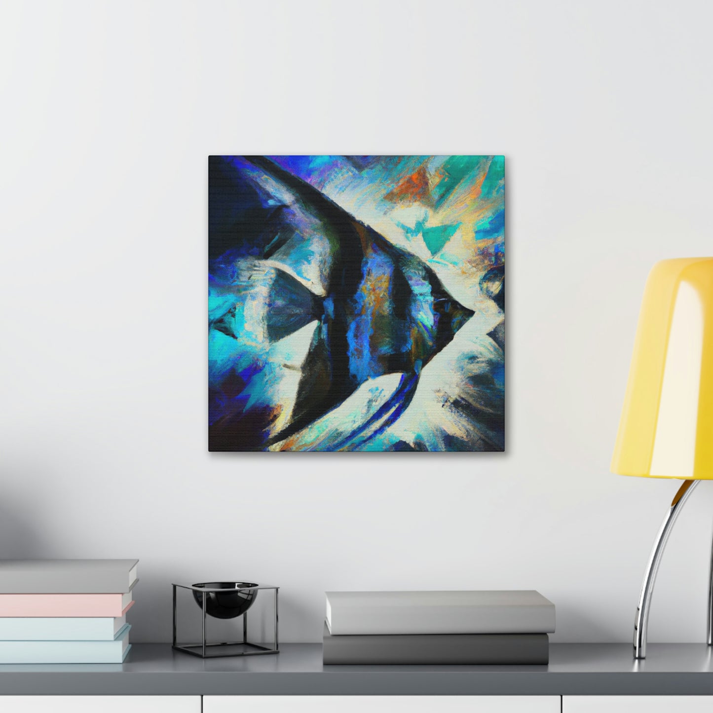 Angelic Fishes Dreaming - Canvas