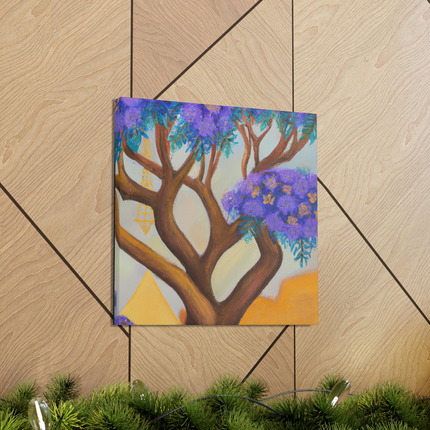 "Jacaranda Dreamscape" - Canvas