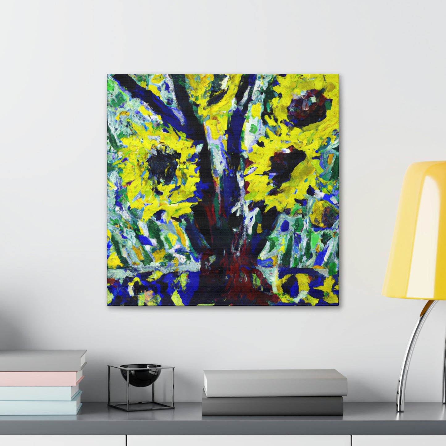 Sunflower in Abstraction - Canvas