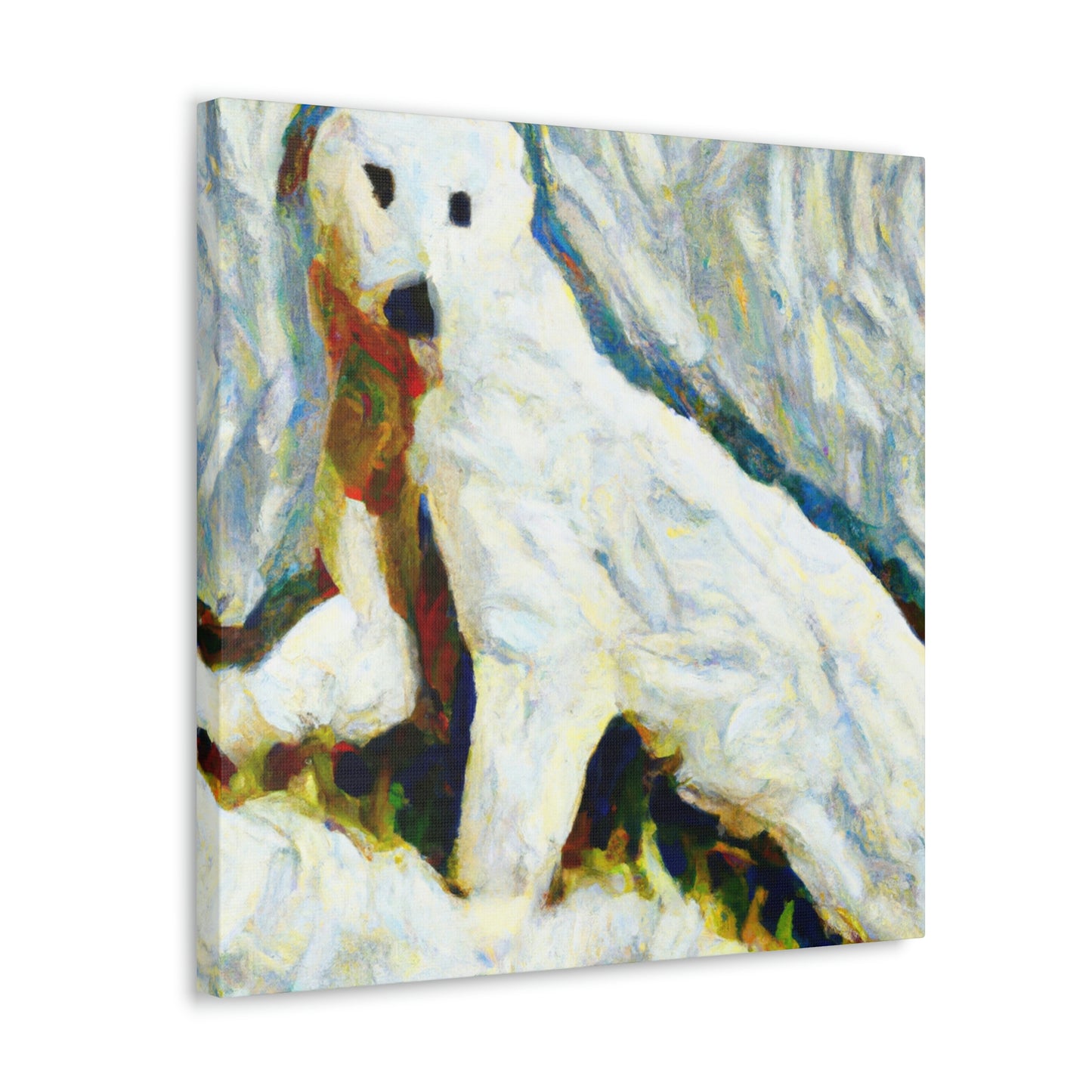 "Ermine's Majestic Splendor" - Canvas