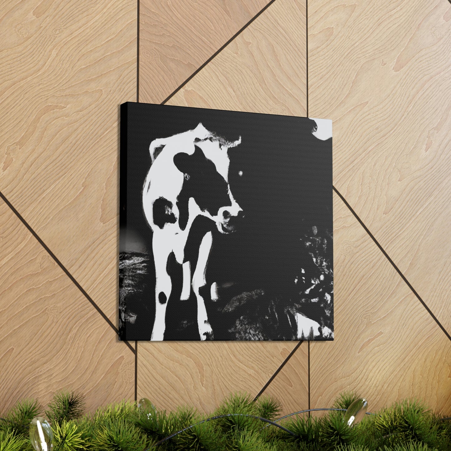 Milking the Contentment - Canvas