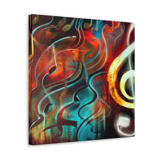 "Spirited Notes Symphony" - Canvas