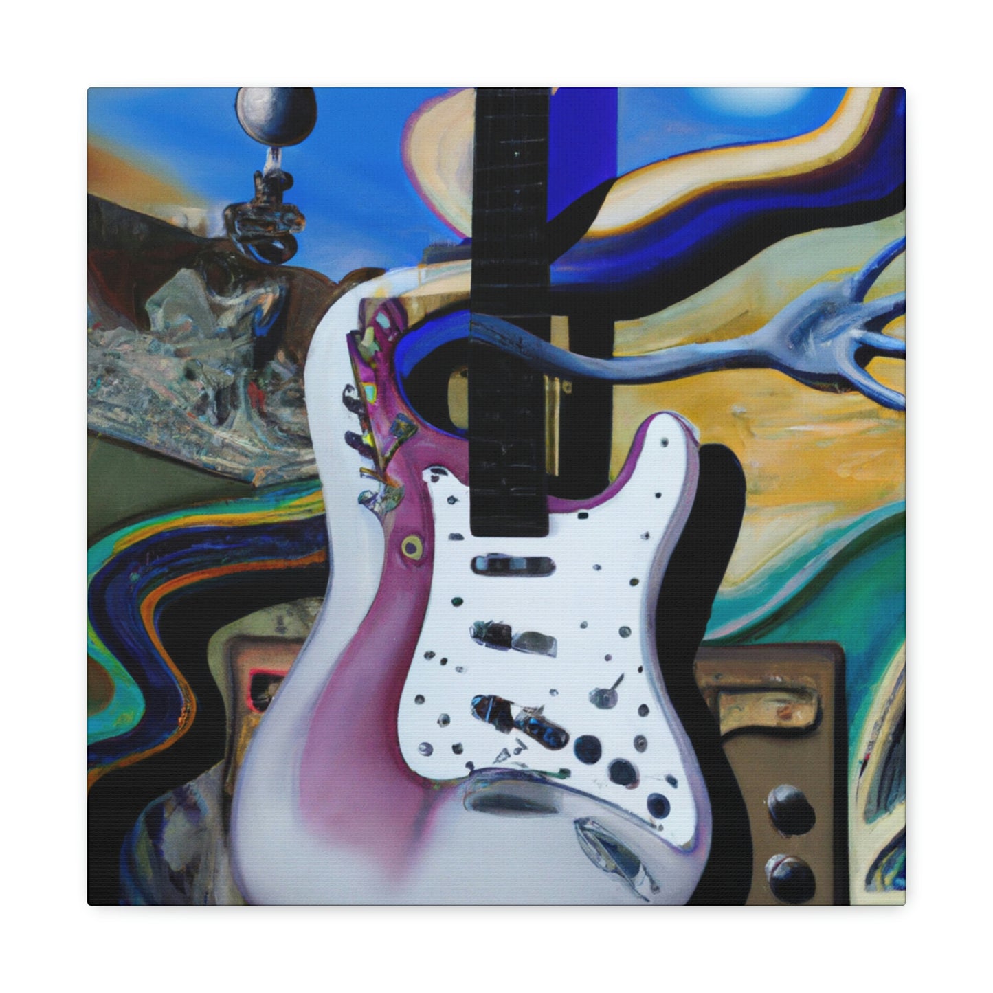 Fender in Surrealism - Canvas