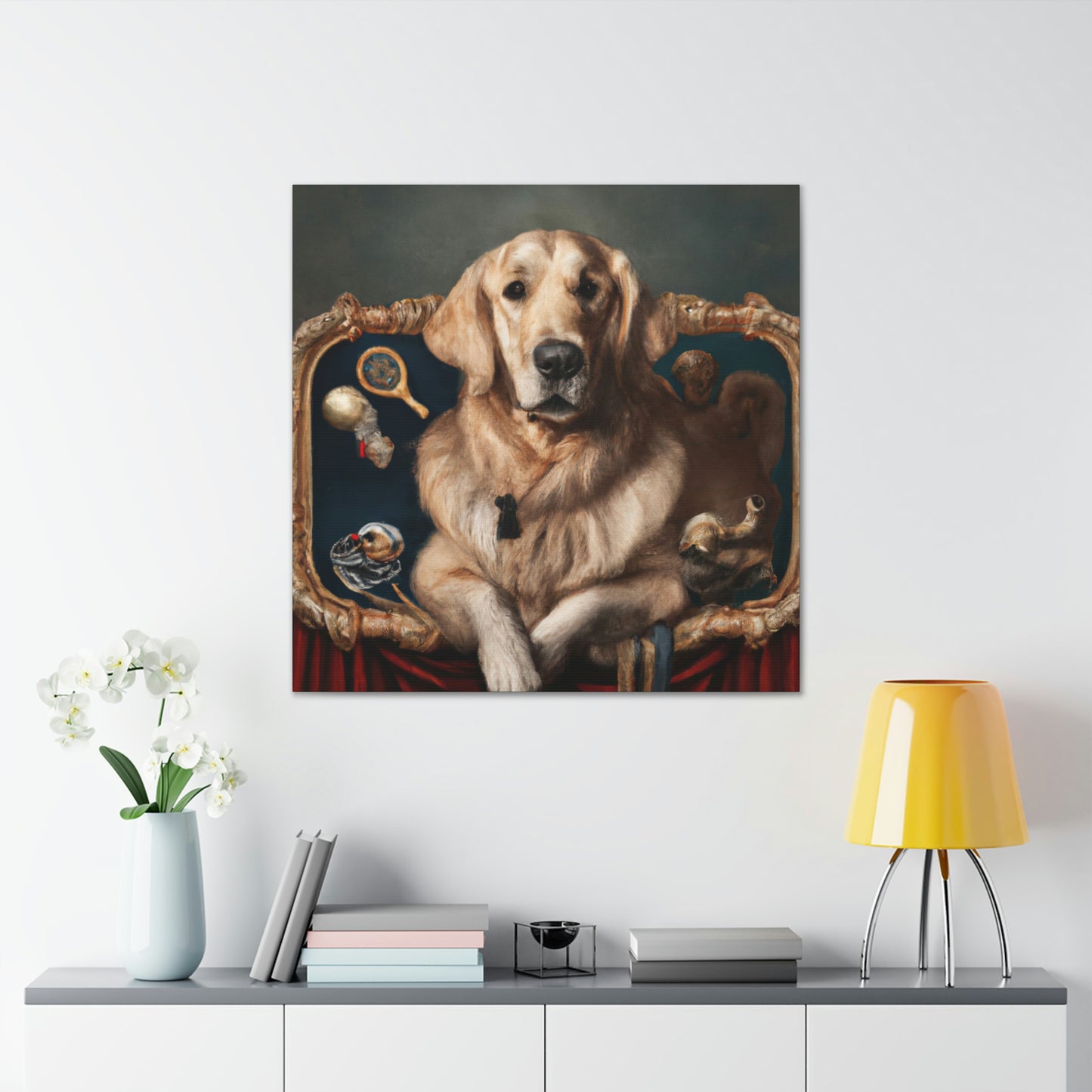 Golden Retriever Grace - Canvas