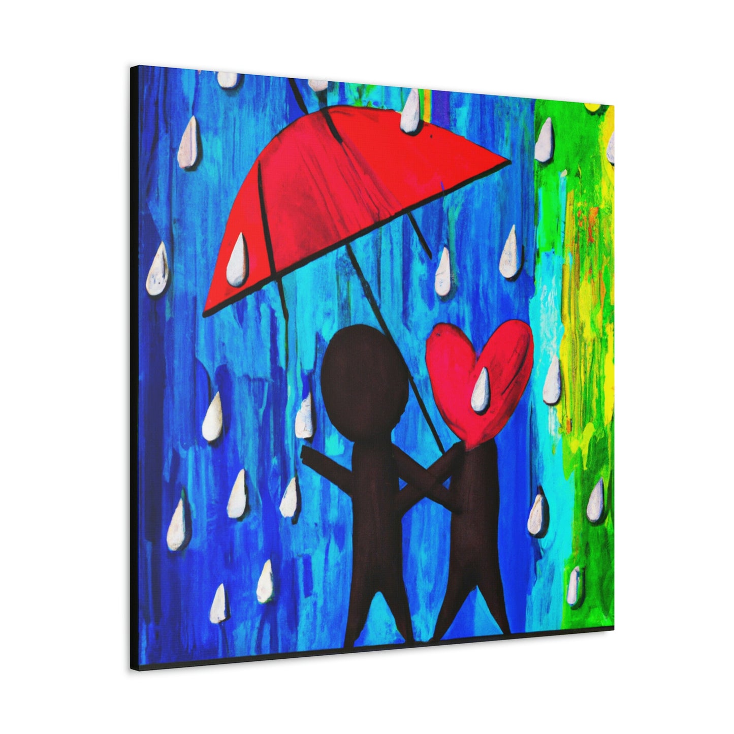 Love in the Rain - Canvas