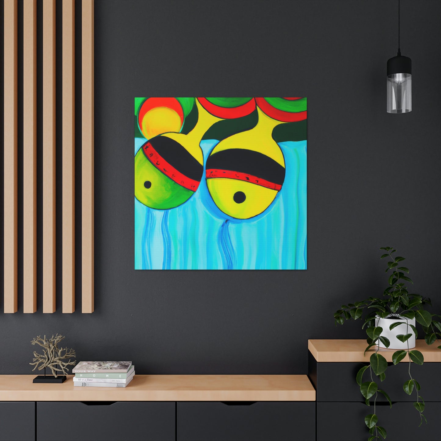 "Maracas in Motion" - Canvas