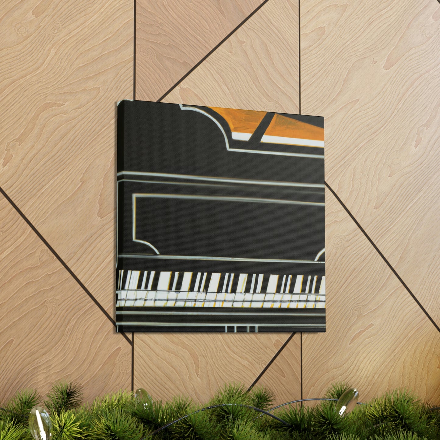 "Piano of Silken Strings" - Canvas