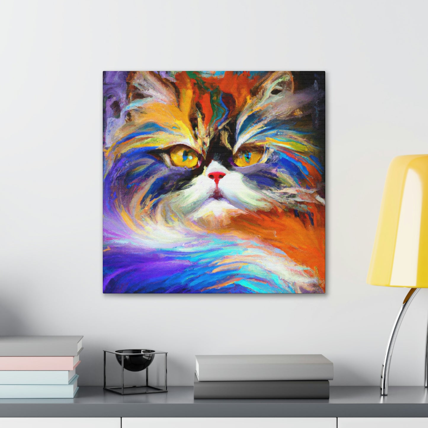 Persian Colorfulness Ablaze - Canvas