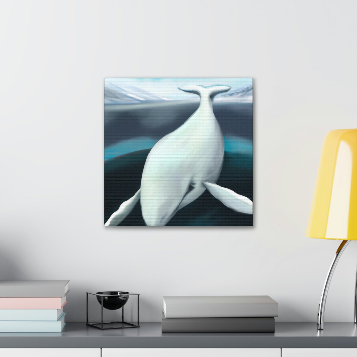 "Bowhead Whale Migration" - Canvas