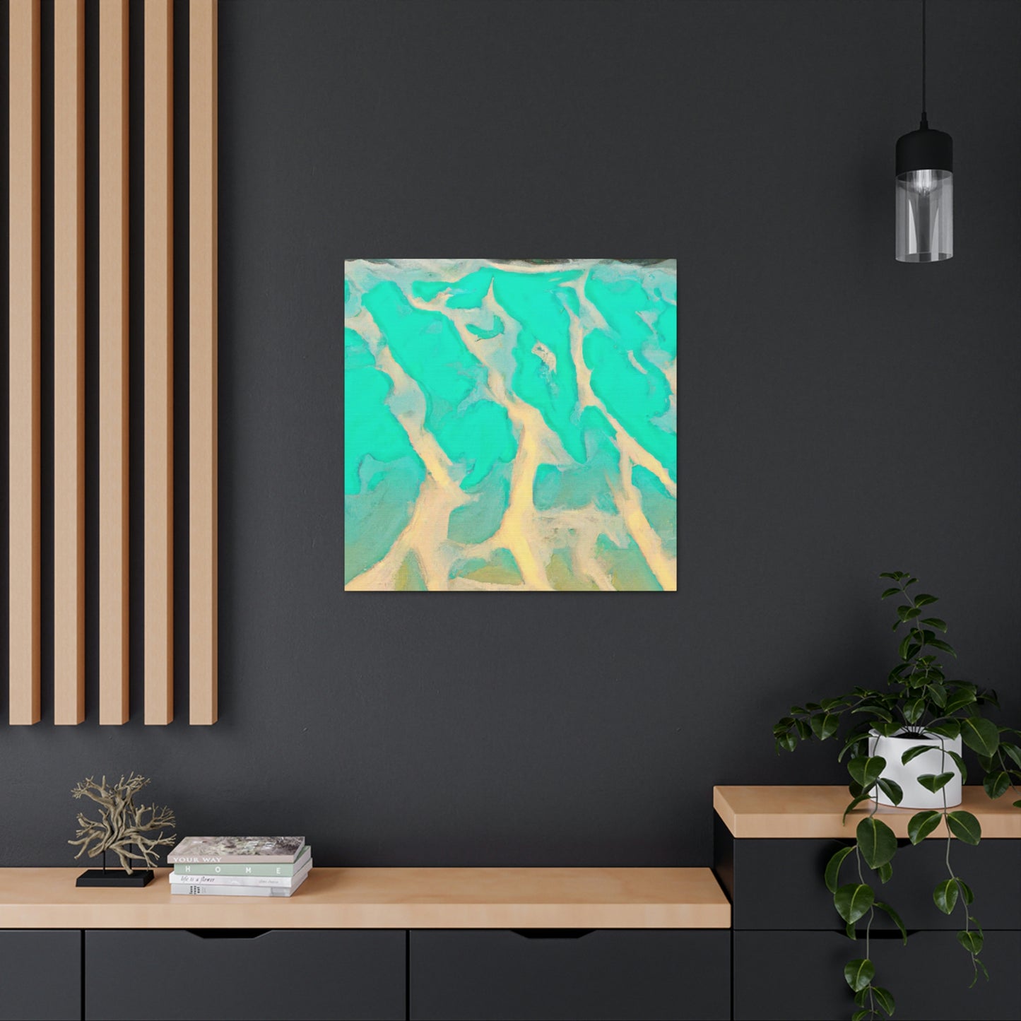 Sandy Beaches Ablaze - Canvas