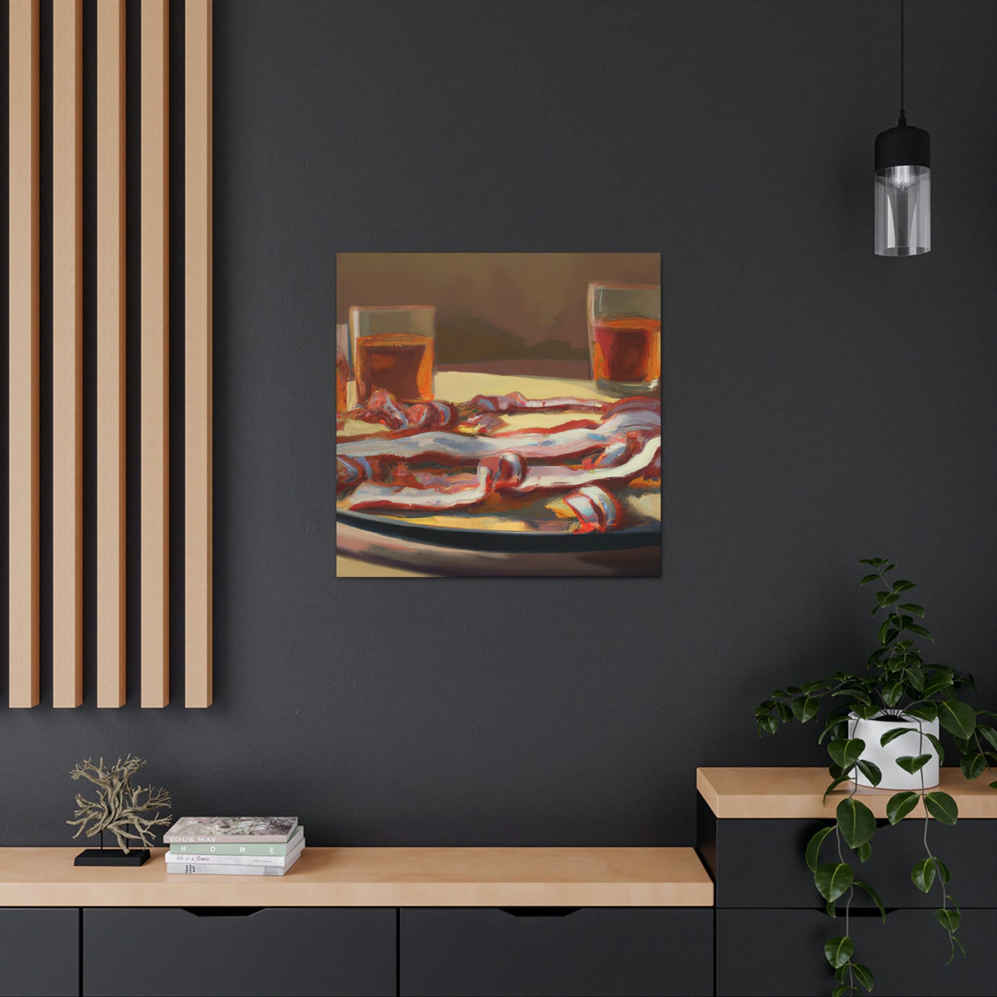 "Bacon in Hyperrealism" - Canvas