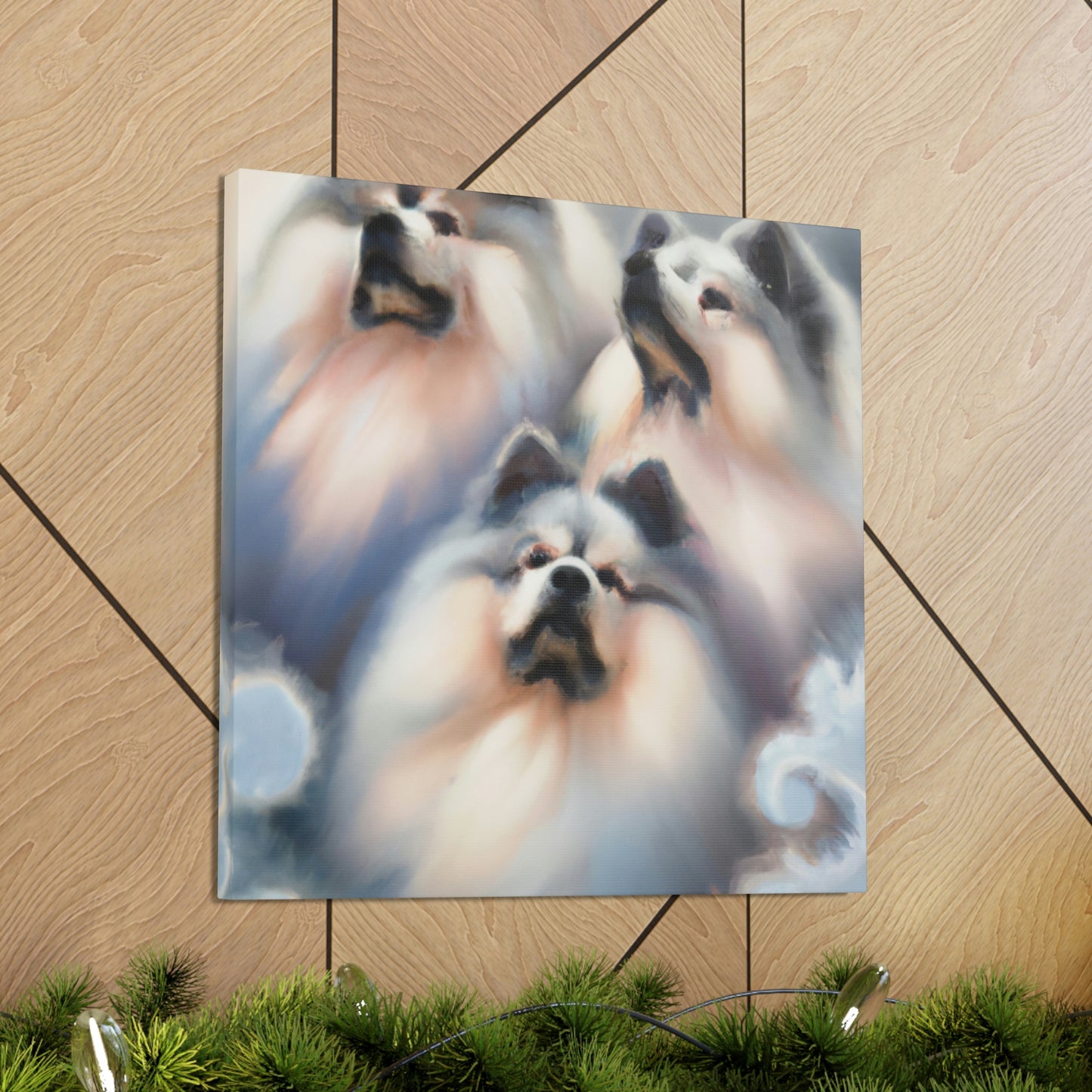 Keeshond Art Deco - Canvas