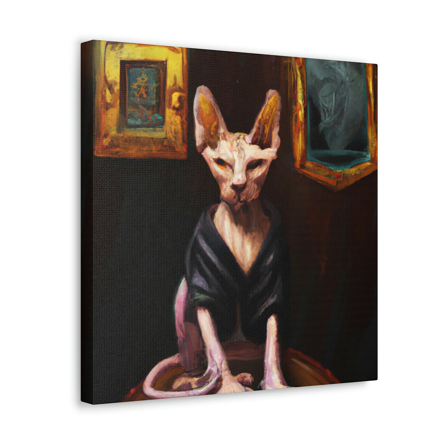 Sphynx in Rococo - Canvas