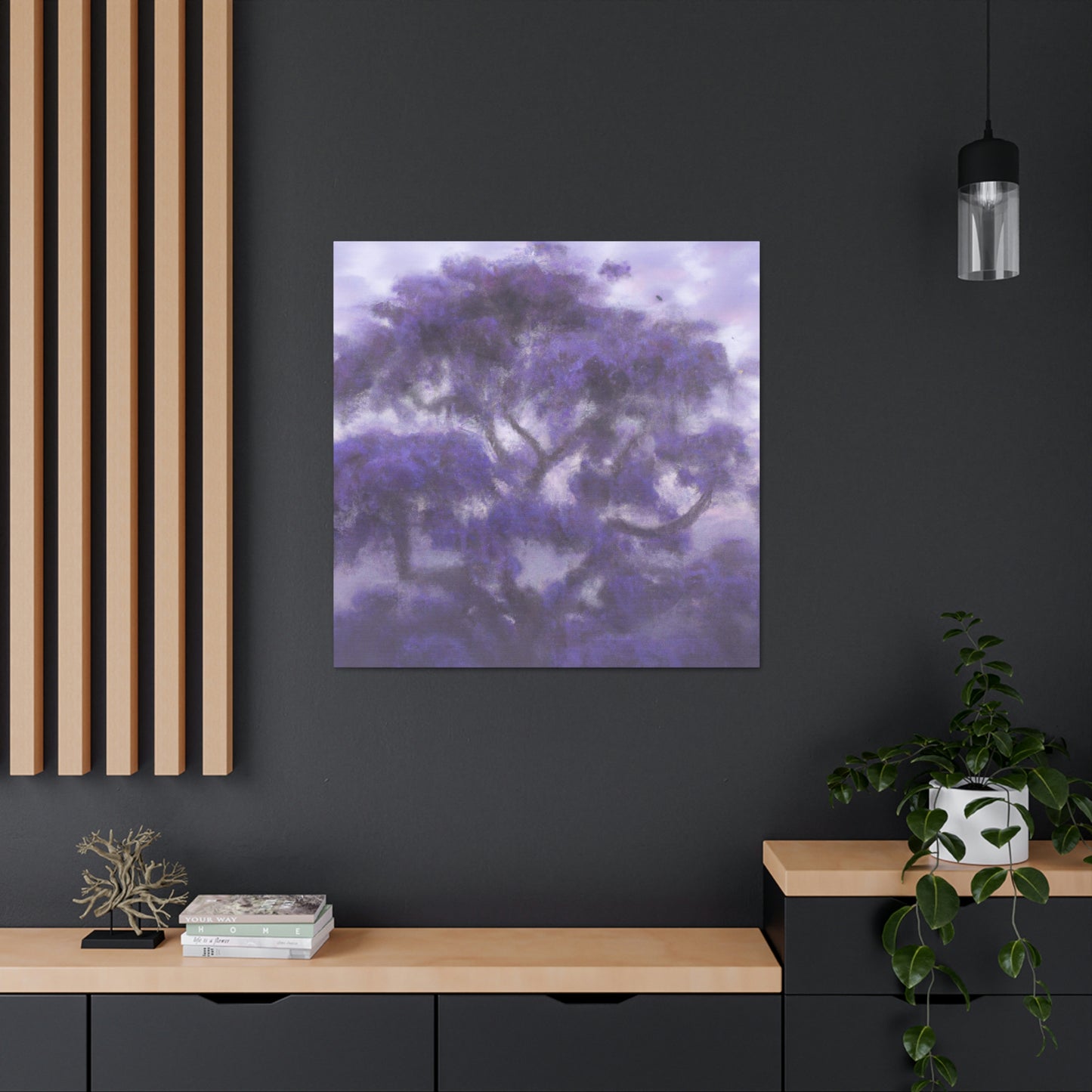 Jacaranda: Hues of Joy - Canvas