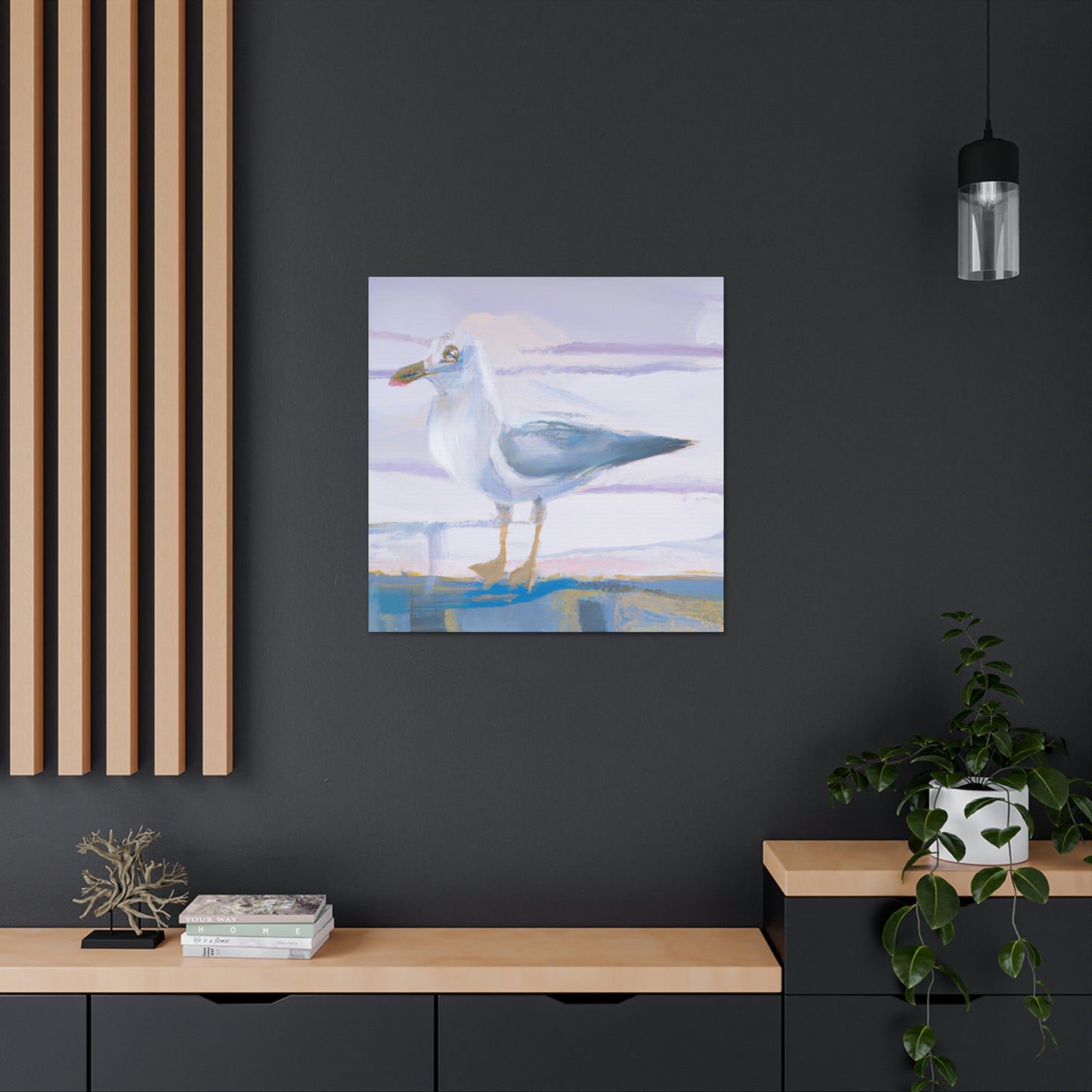 Sea's Glorious Gull - Canvas