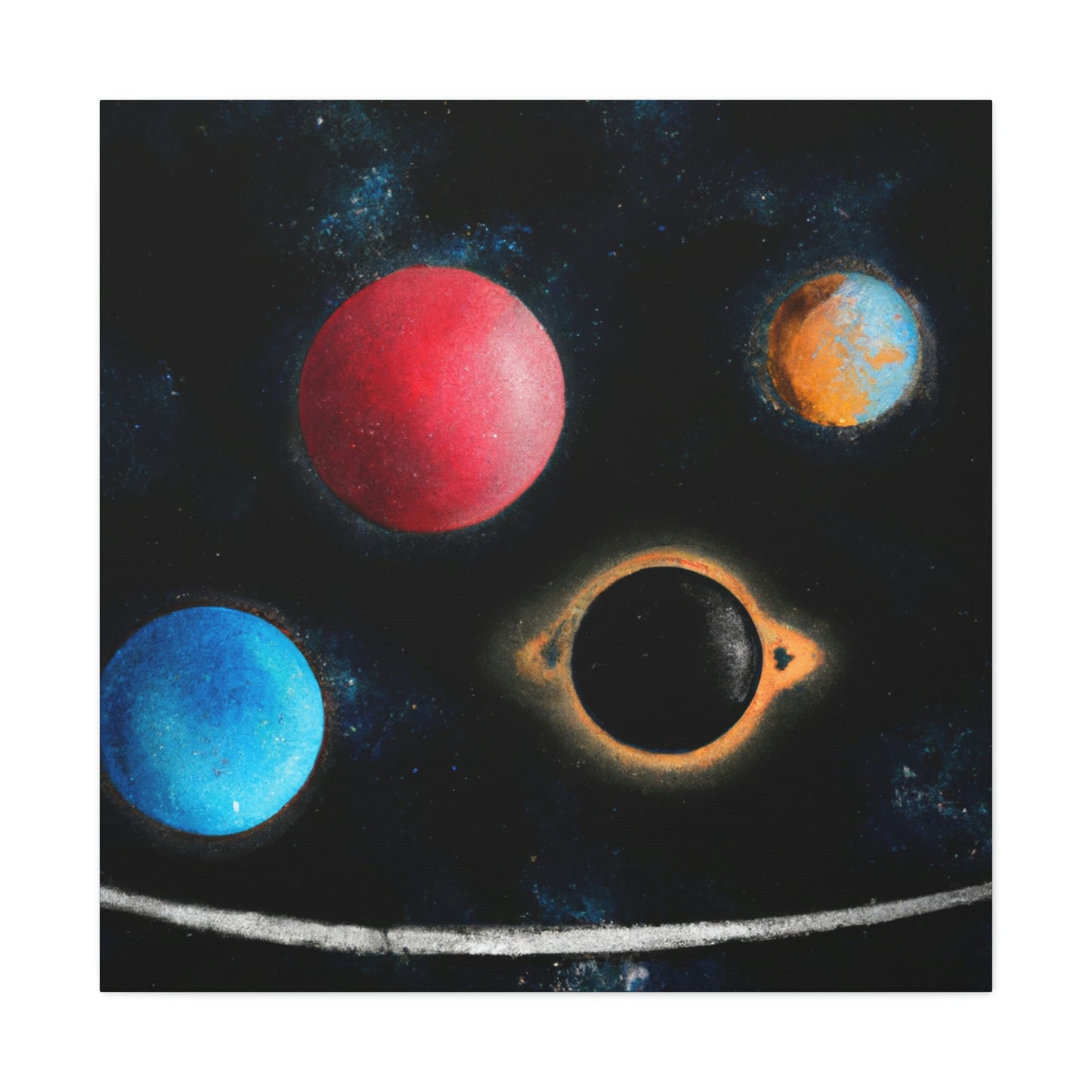 Planets in the Cosmos - Canvas