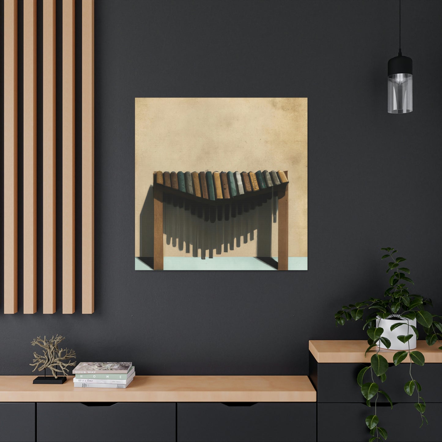 Xylophone Stillness Art - Canvas