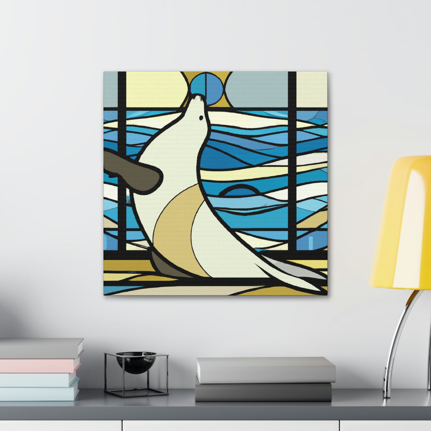 "Sea Lion Symbolizing Splendor" - Canvas