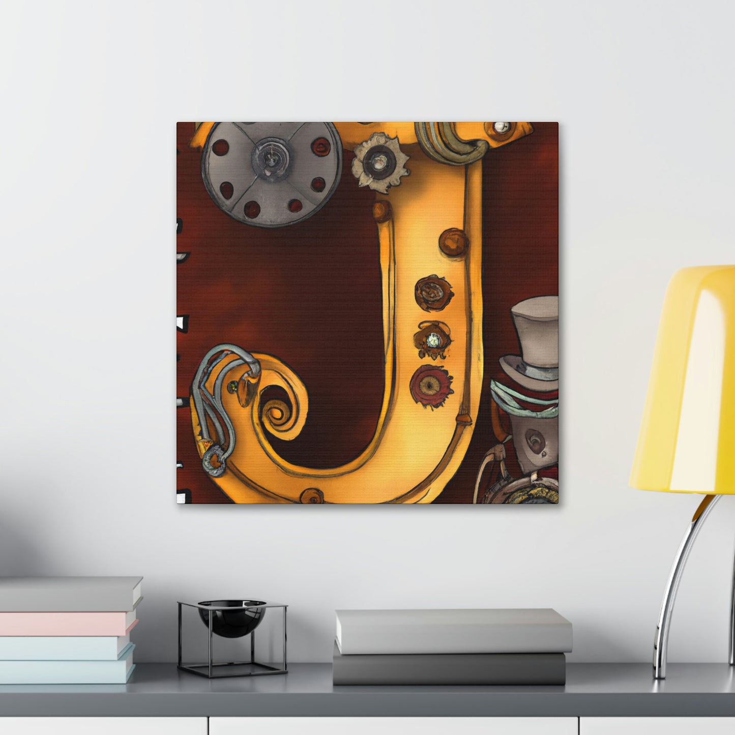 "Mechanical Clockwork Dreaming" - Canvas