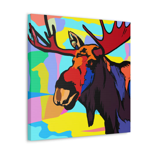 Elk in Pop Art - Canvas