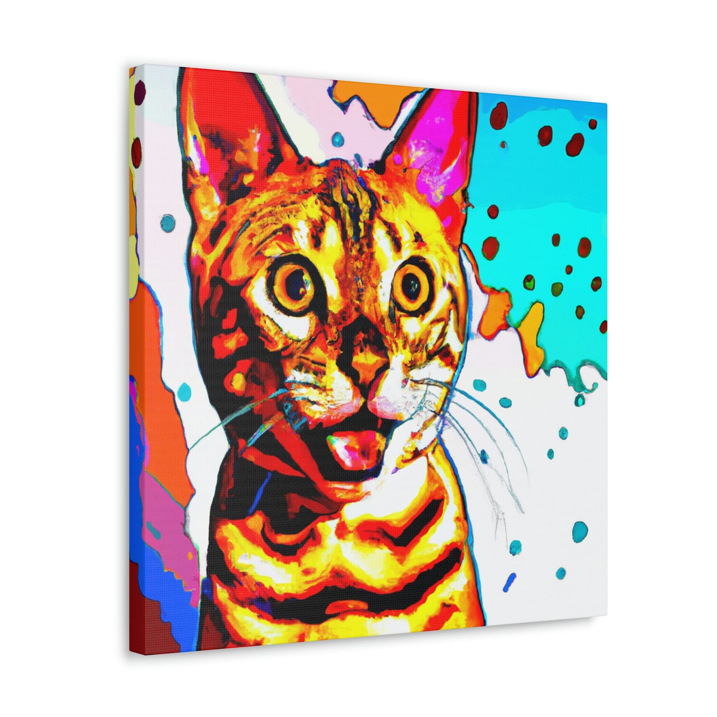 Bengal in Pop Art - Canvas