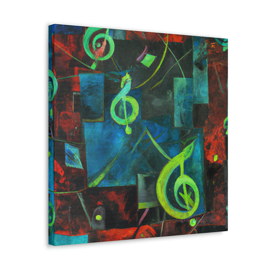 Music of Melody. - Canvas