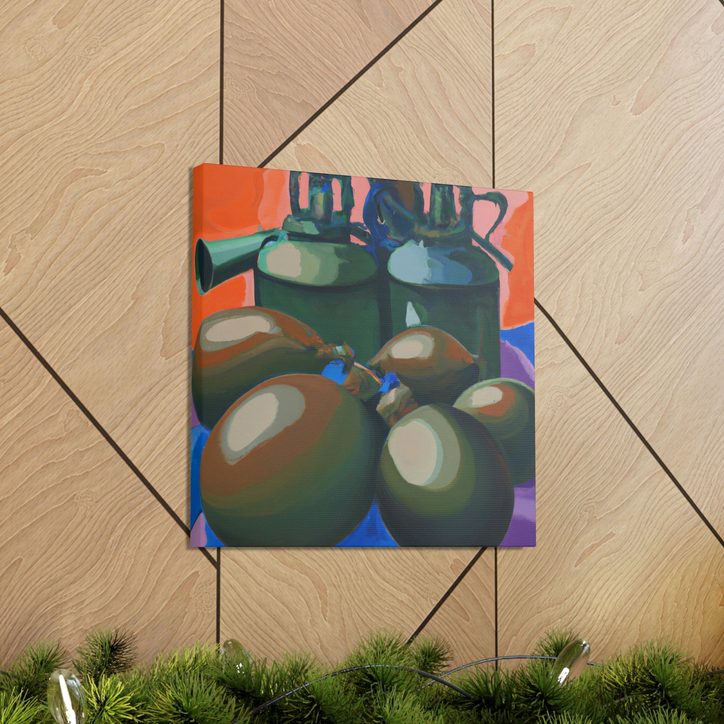 Grenades in Fauvism - Canvas